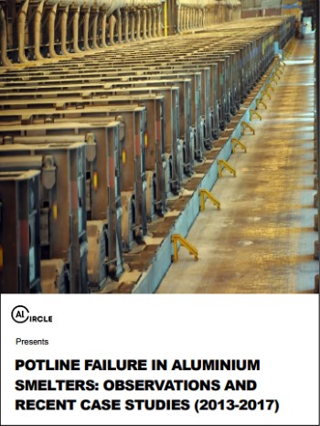 Potline failure in aluminium smelters: observations and recent case studies (2013-2017)
