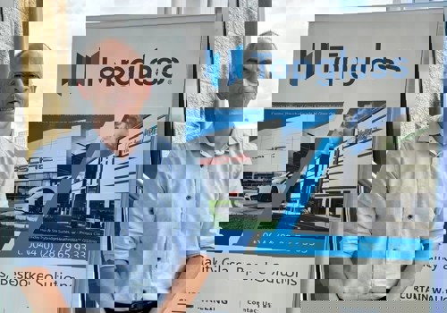 Topglass completed its aluminium project for NRC Ballymena Campus