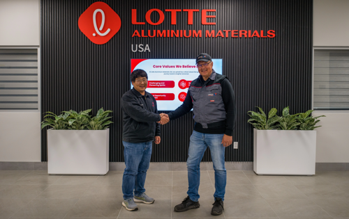 Lotte Aluminium awards FAC to AMOVA for new high-bay warehouse for aluminum coils in Elizabethtown