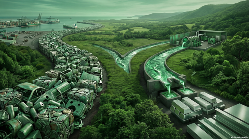 Global aluminium scrap imports fall to 11.9 Mt, even as recycled output climbs to 41.9 Mt