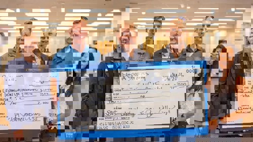 EGA Spectro Alloys awards $100,000 donation as part of holiday programme