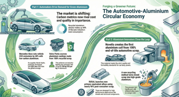 Low-carbon aluminium and the automotive sector: 2025 saw a transition built in tandem