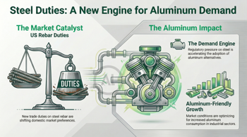 Can US rebar duties, in reality, become aluminium’s next demand engine?