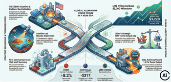 Upstream funding, project expansion and tightening supply are resetting aluminium’s market direction
