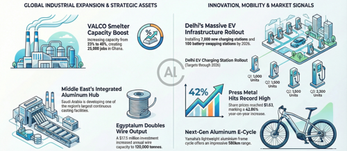 Expansion projects, new launches and EV ambitions reshape aluminium’s downstream landscape