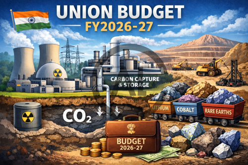 Union Budget FY2026–27 puts nuclear energy, carbon storage and critical minerals at the centre of India’s decarbonisation strategy
