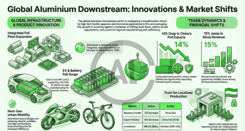 Global aluminium downstream enters a new phase as foil and FRP projects, trade shifts and policy signals begin to realign the value chain