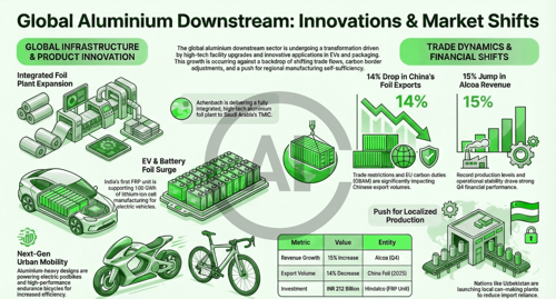 Global aluminium downstream enters a new phase as foil and FRP projects, trade shifts and policy signals begin to realign the value chain