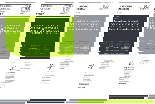 ASI certifies Shandong Innovation Sheet Materials Co., Ltd. against Performance Standard V3.1 and Chain of Custody V2