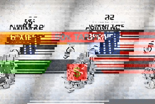 US aluminium imports from India rose 17.2% in 2025 despite tariffs - with 90% of costs borne domestically, is the US reassessing the tariff?
