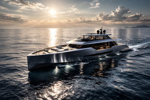 40m aluminium superyacht marks the return of Tuxedo Yachting House from Ceccarelli family