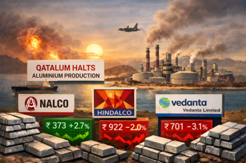 Indian aluminium stocks in focus as Qatalum halt sparks global supply concerns