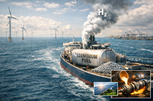 Sweden’s scientist proposes to include aluminium as a maritime transport fuel