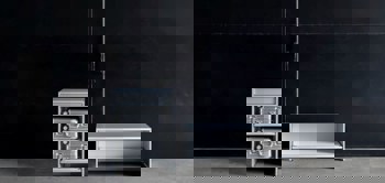 Rimowa and Lehni redefine suitcase storage with aluminium precision