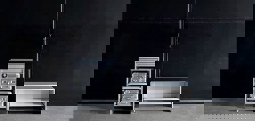 Rimowa and Lehni redefine suitcase storage with aluminium precision