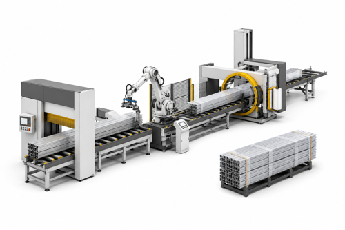 Aluminium extrusion automation: How Emmebi optimises finishing, handling, packaging