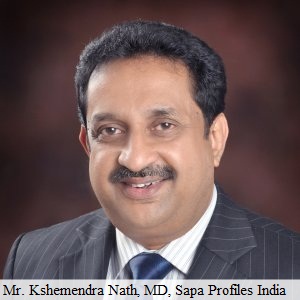 “Indian market offers a lot of potential for aluminium extrusions.The real challenge is to convert these potential into real business.”               Mr.Kshemendra Nath, MD, Sapa Profiles India.